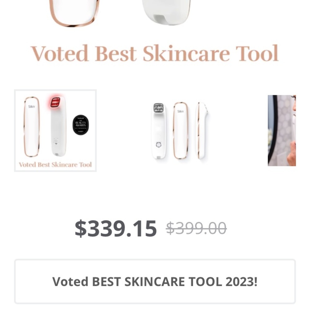 Silk’n Titan AllWays - Facial Skin Tighten & Lift w/ RF Energy (used only once)